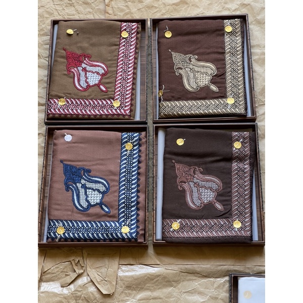 Surban/imamah/shylan Qutroh Yaman PREMIUM Warna Bordir