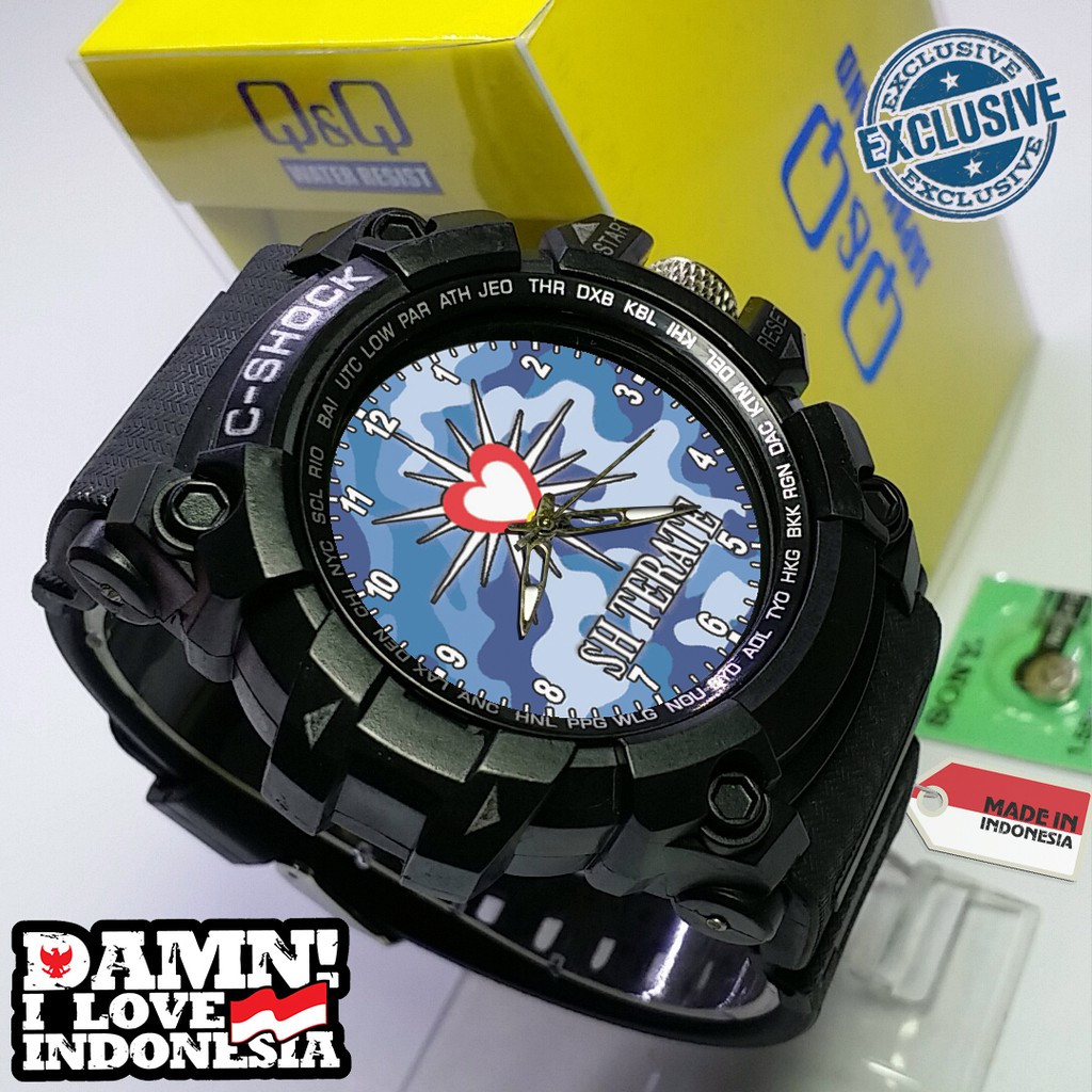 Jam Tangan Custom PERSAUDARAAN SETIA HATI TERATE - SH 1 Outdoor