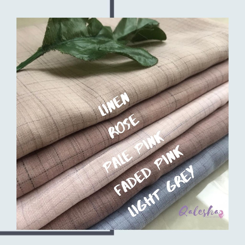 Hijab Voal Waffel - Ranaa Series dari Qalesha hijab