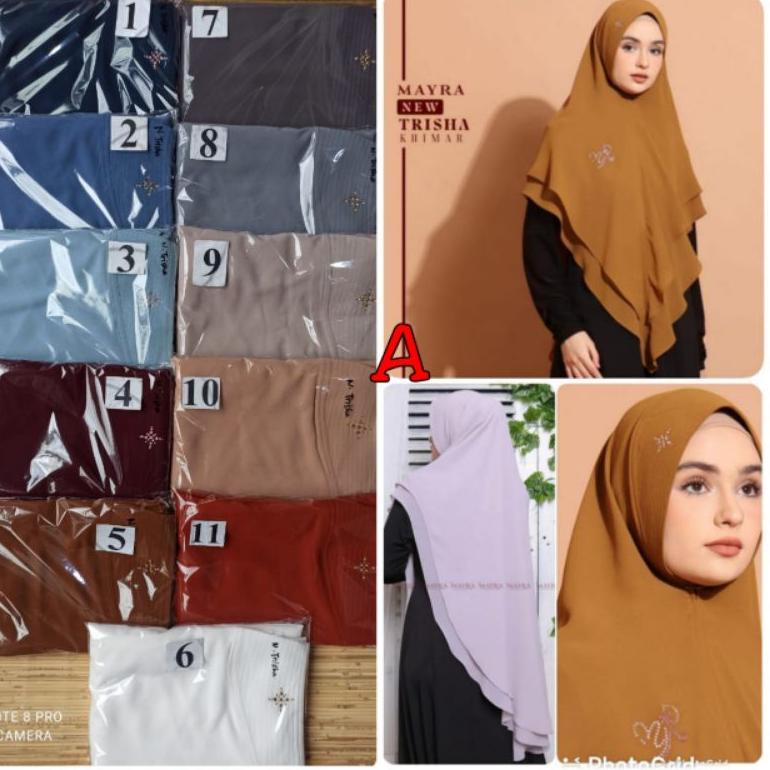 NEW TRISHA Khimar Swaro by Mayra "BN.19My22ᴺ"