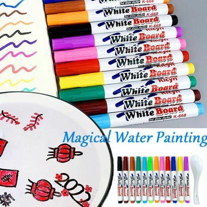 

Koleksi Terbaru Spidol apung ajaib, magic marker floating pen, water based marker, marker viral hits, Spidol ngapung, Spidol papan tulis whiteboard marker, Floating Marker!