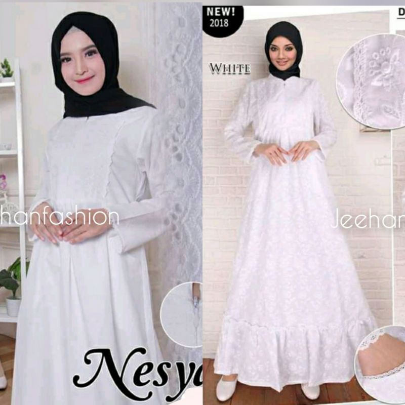 Baju Gamis Haji dan Umroh / Baju Gamis Perlengkapan Haji Dan Umrah / Baju Gamis Cewek