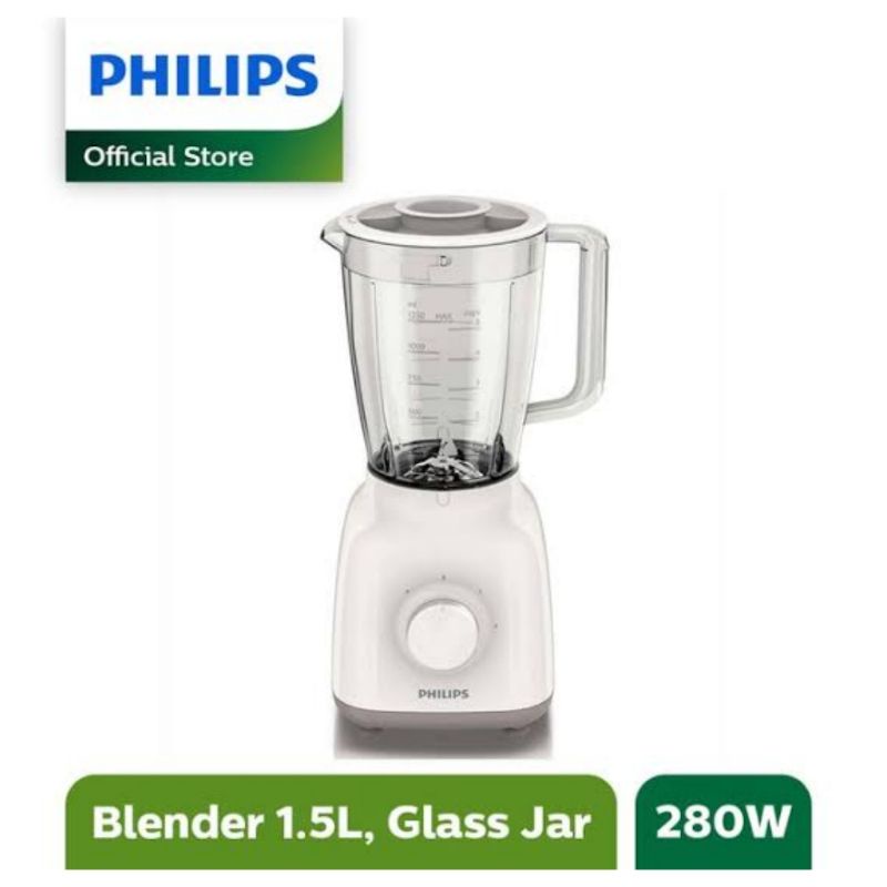 PHILIPS Blender Beling Kecil HR2106 - Kaca HR 2106