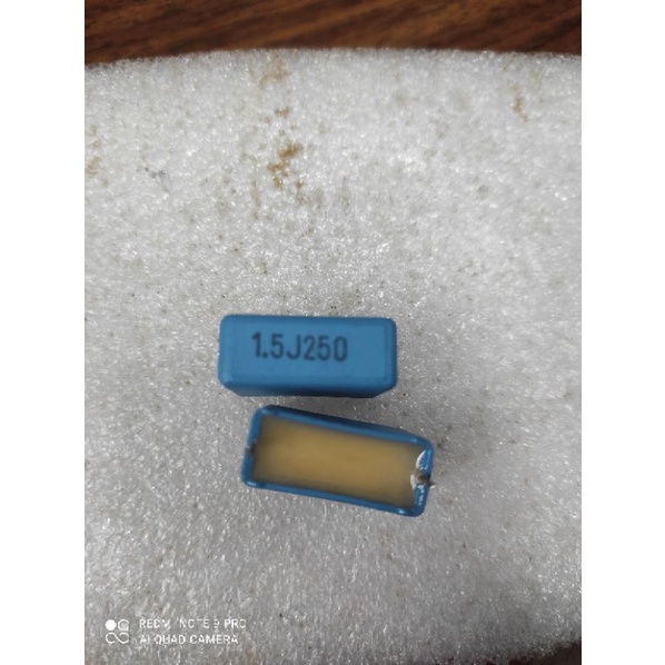 capasitor 155 250V 1.5uf 250V mkt