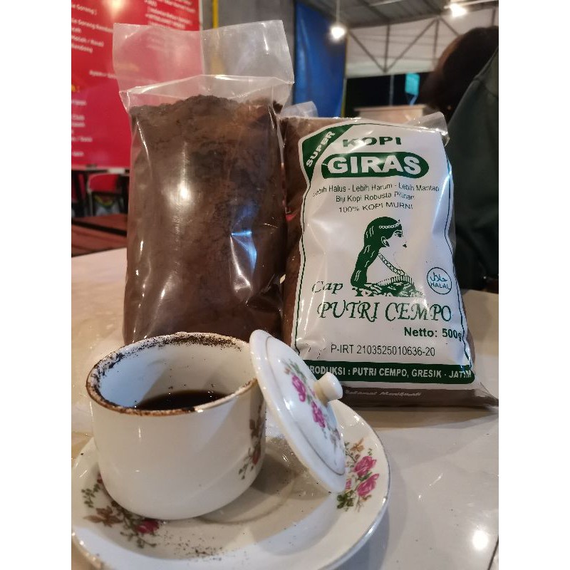 

Kopi Giras Robusta Super Putri Cempo 500 gram