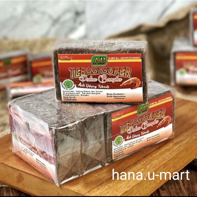 

Terasi super bangka 100gr