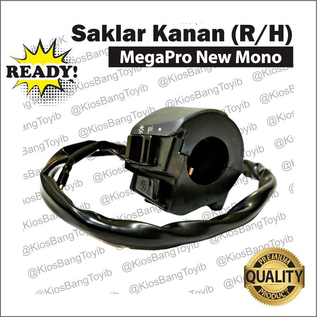 Saklar Holder Handle Switch Kanan Honda MegaPro New Mono  ★ISHIMA★