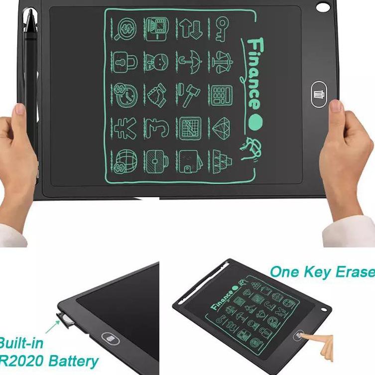 

BIG PROMO 8.8 Writing tablet / LCD writing pad / Drawing pad / Papan tulis LCD 8.5 inch Mainan Anak Edukasi ,,
