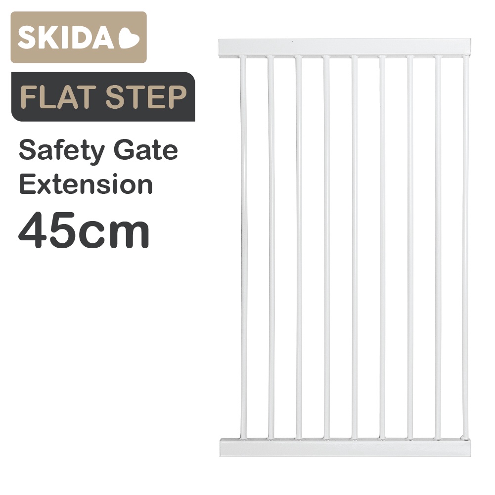 SKIDA Flat Step Extension 45cm Safety Gate Pagar Pengaman Bayi Anak Baby Fence