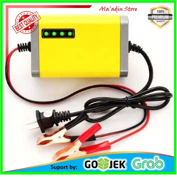 Taffware Charger Aki Motor 12V 2A with LED Indicator - FBC1202D