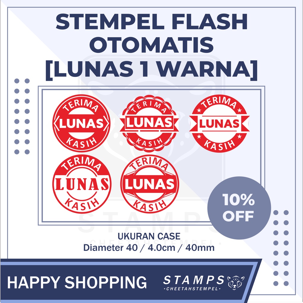

STEMPEL LUNAS, STEMPEL OTOMATIS, STEMPEL FLASH, BULAT D40