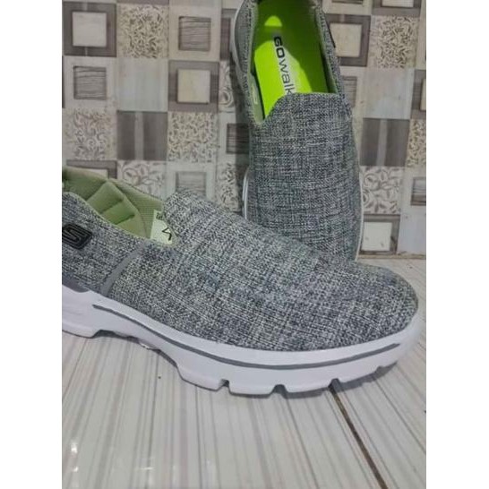 ♟ Sepatu skechers go walk pria slip on size 39-44 ❉