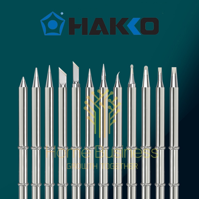 HAKKO T12 Mata Solder Pisau Kecil Slim Runcing Bengkok Bambu Runcing