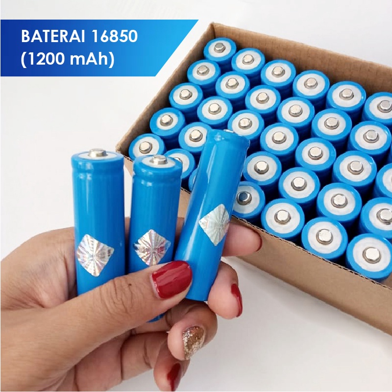 Baterai VTC 18650  Battery Batre 8650 baterai 1200mAh