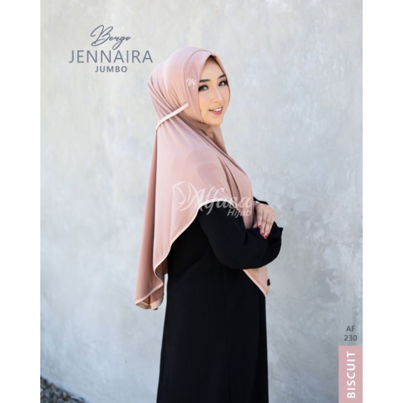 BERGO JENNAIRA JUMBO/HIJAB BY ALFASA