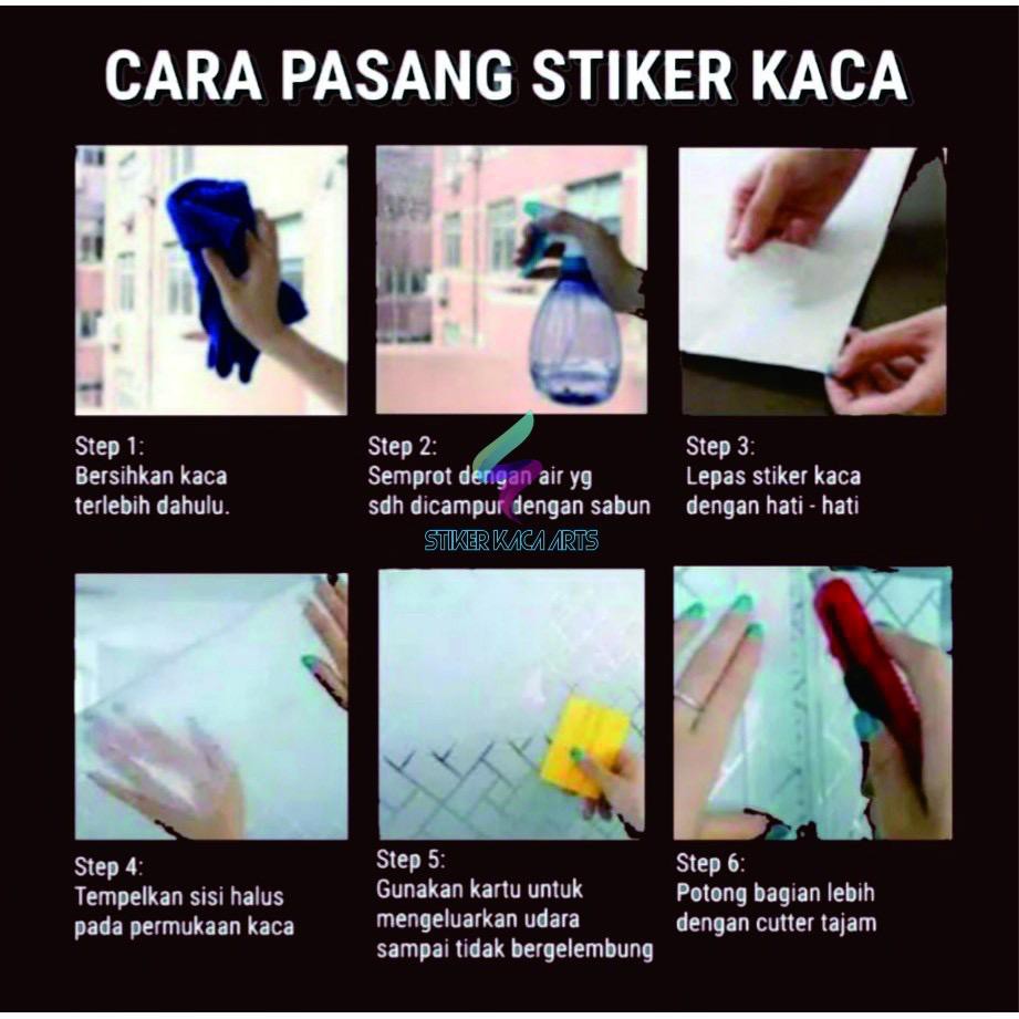 Stiker Kaca Film One way / Kaca Film satu arah