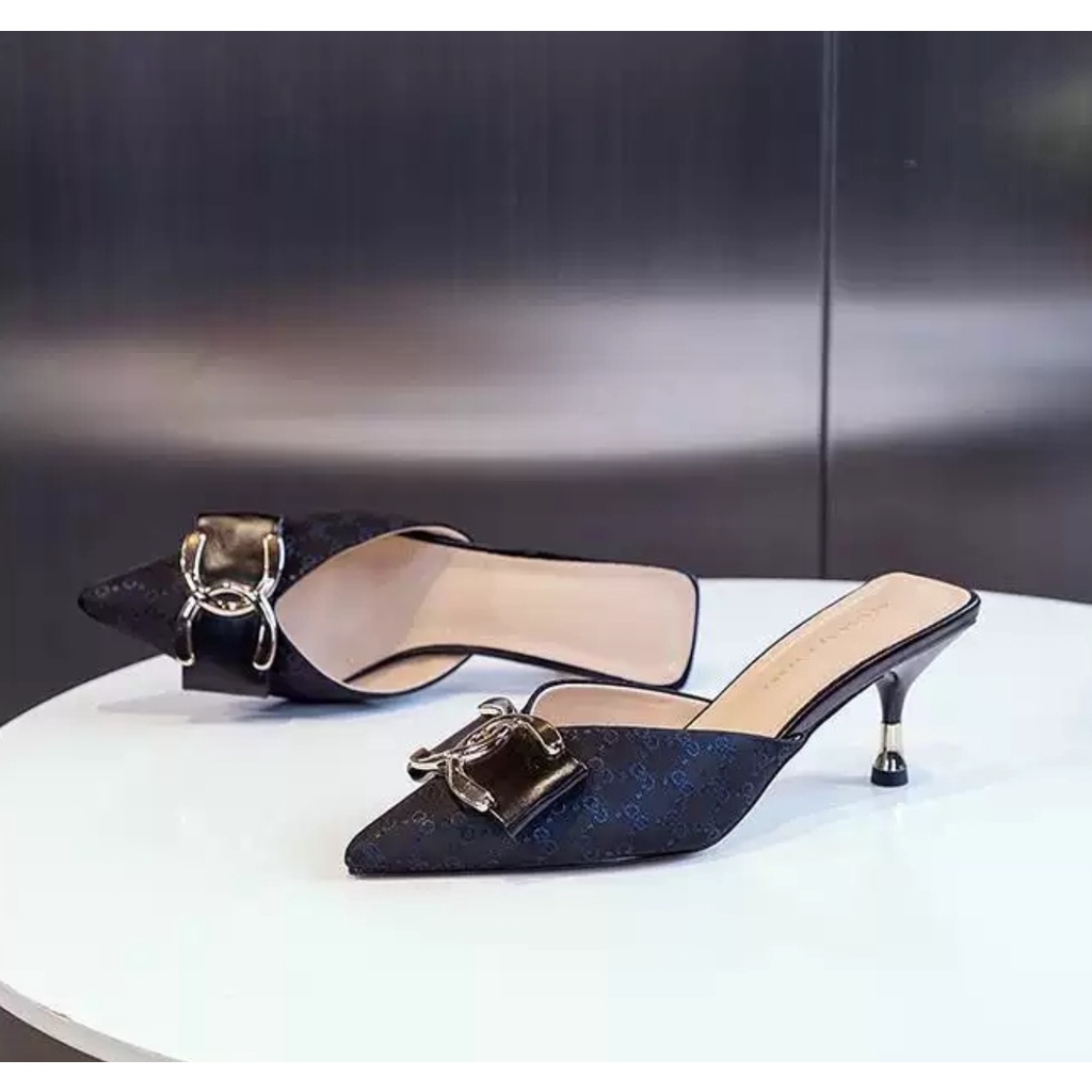 AGI0381 heels runcing wanita import kekinian sepatu wanita hak tinggi terbaru jakarta-4