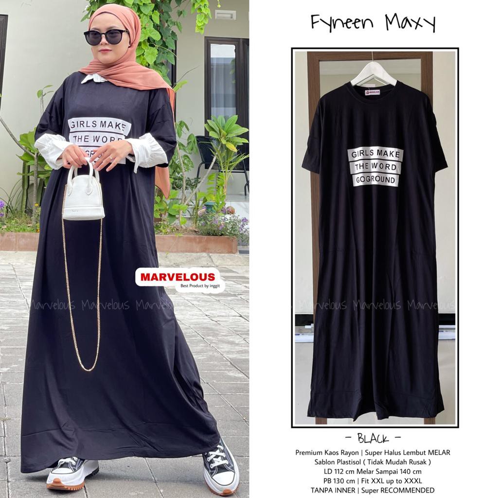 gamis fyneen maxy marvelous