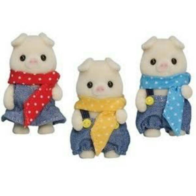 Sylvanian Families - Pig Triple