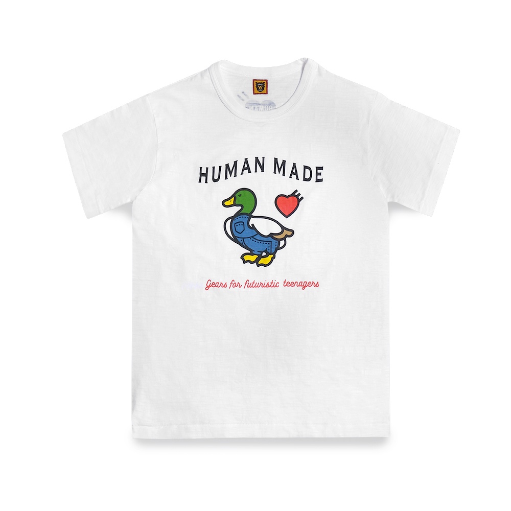 Human Made Denim Cloth Duck T-Shirt White