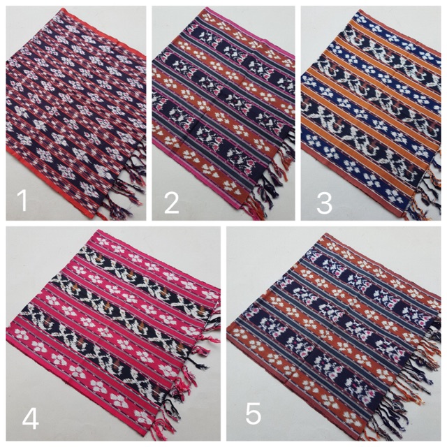 Selendang Tenun Motif NTT 3