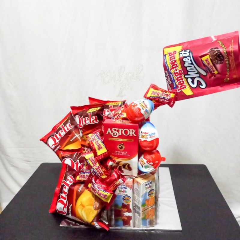 

Snack Tower tumpah