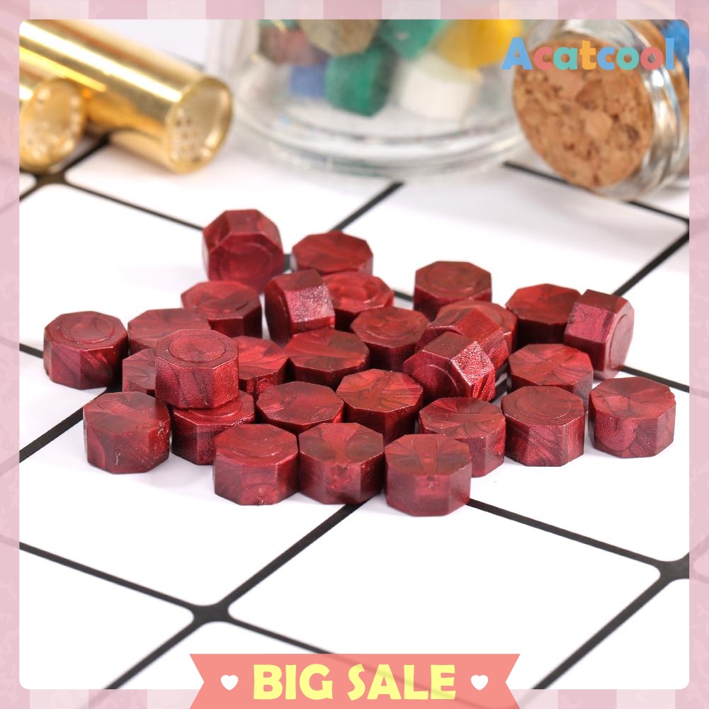 100pcs Retro Vintage Sealing Wax Granule for Stamping Album Envelope Letter