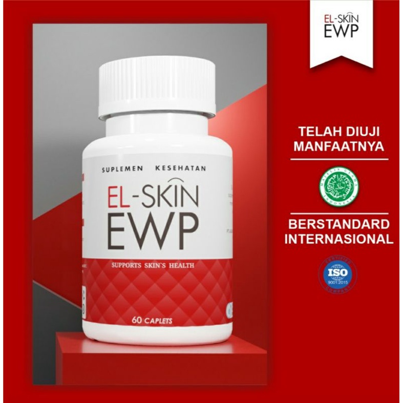 Collagen ewp elskin ORI mencerahkan kulit halal premium