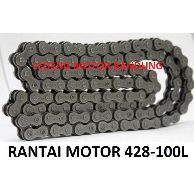 Murah Chain 428 100L Rantai Only Motor Bebek