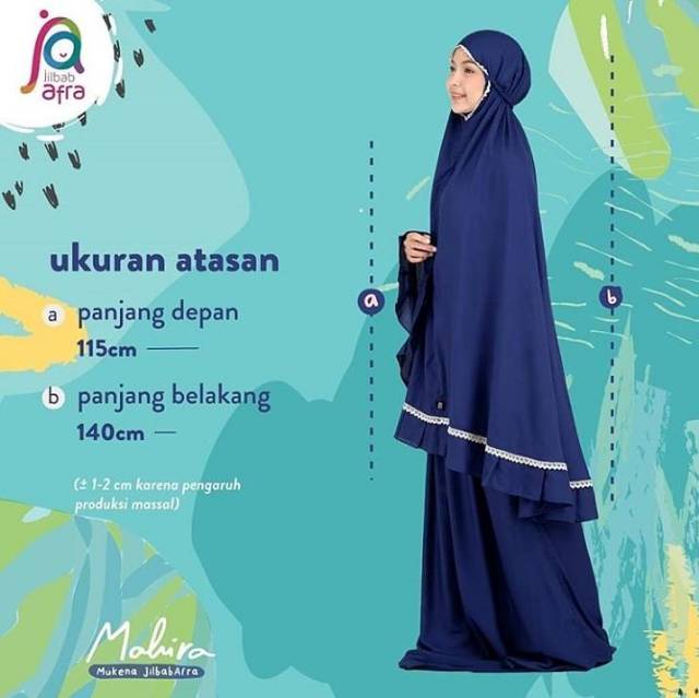 Mukena MAHIRA - Jilbab Afra - Mukena Afra