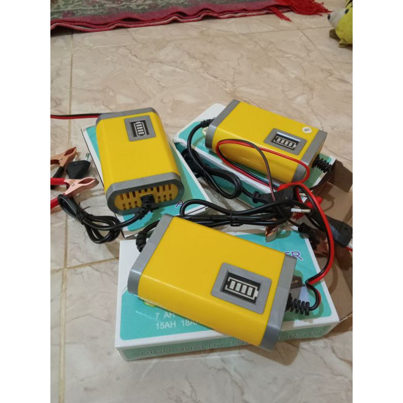 Charger Aki / Cas Aki Kering & Basah 12v 2A