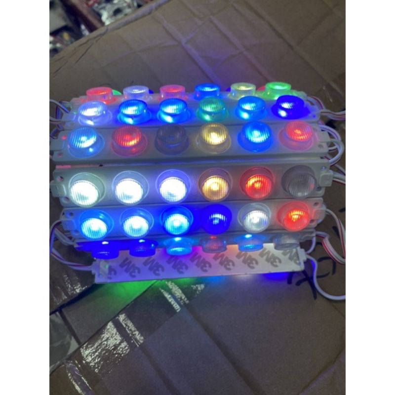 Samsung 6 mata/lampu kolong 6mata rgb warna warni 12-24volt