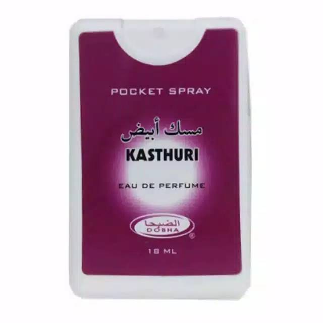 Parfum Dobha Pocket Spray KASTHURI 18ml Original