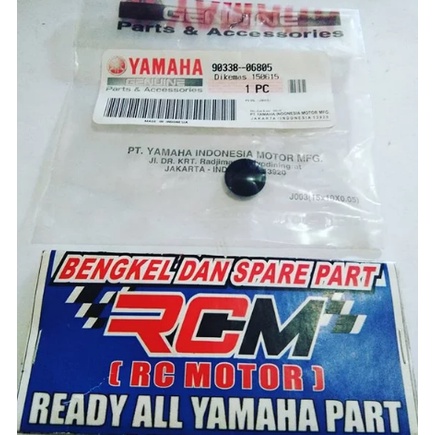 PLUG TUTUP BEHEL BEGEL FIZR F1ZR FIZ-R ORI ORIGINAL YAMAHA YGP ASLI 90338-06805