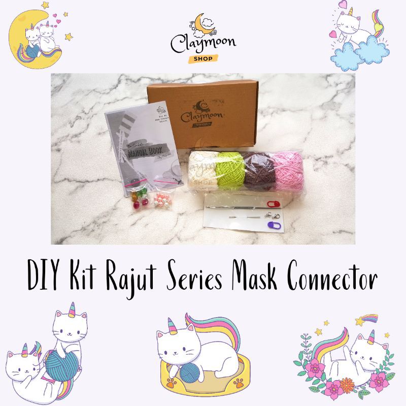DIY Kit Rajut Konektor Masker