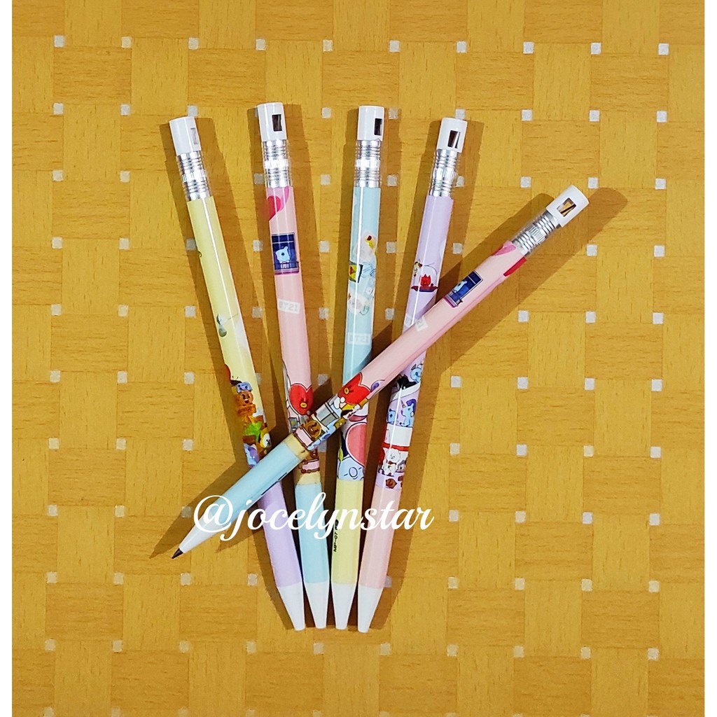 

Pensil mekanik BT-21/ Pensil mekanik 2.0 karakter BT-21