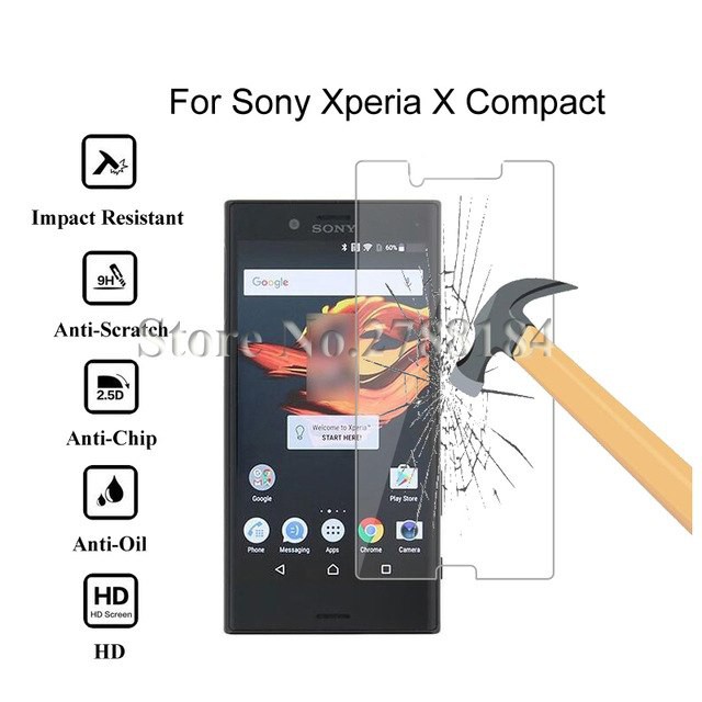 Tempered Glass Anti Gores Sony Xperia X Compact