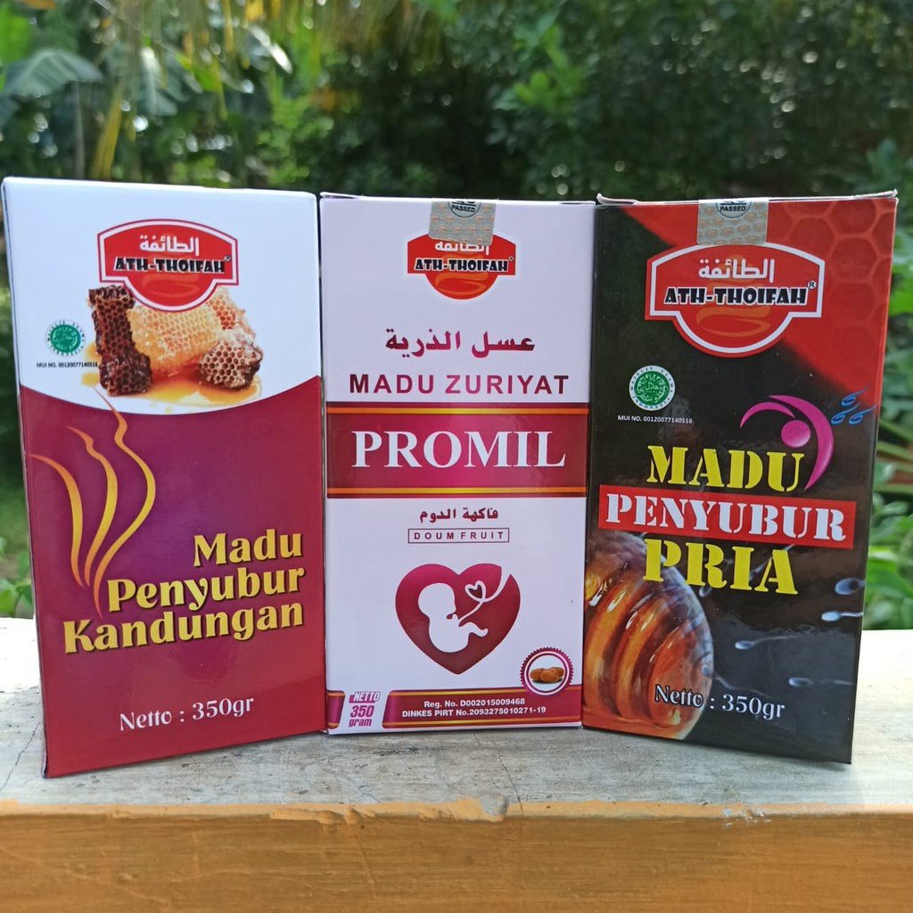 Paket Lengkap Madu Zuriyat Madu Zuriat Promil Original Ath-Thoifah