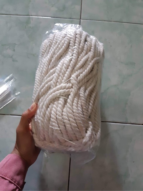 Benang katun premium /tali macrame size 8mm