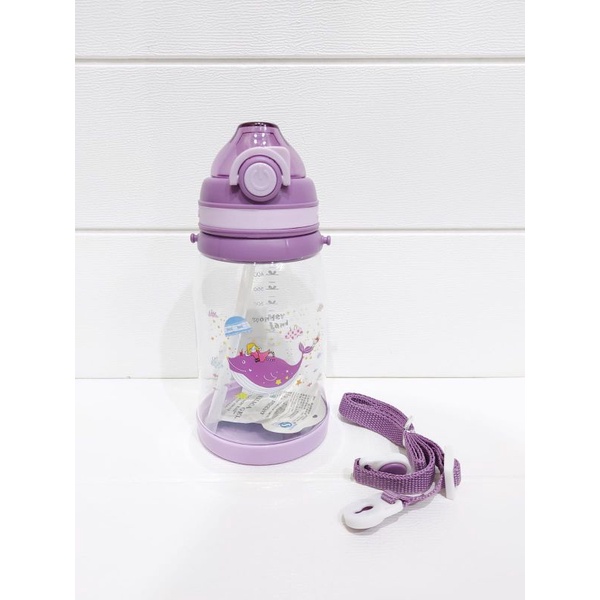 BOTOL MINUMKARAKTERBINATANG LAUT KD2667 550 ML PLUS TALI PANJANG