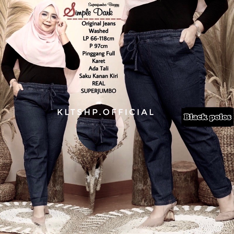 YEHAN JEANS JUMBO / JUMBO PANT / BOYFRIEND JUMBO