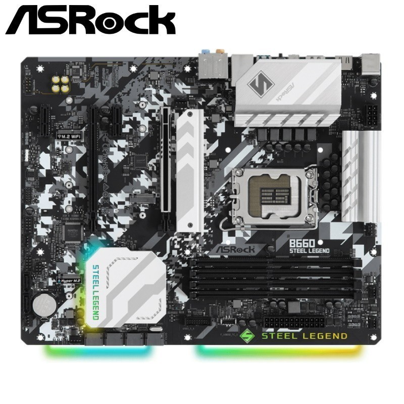 ASROCK B660 Steel Legend | Intel B660 LGA 1700 DDR4 ATX