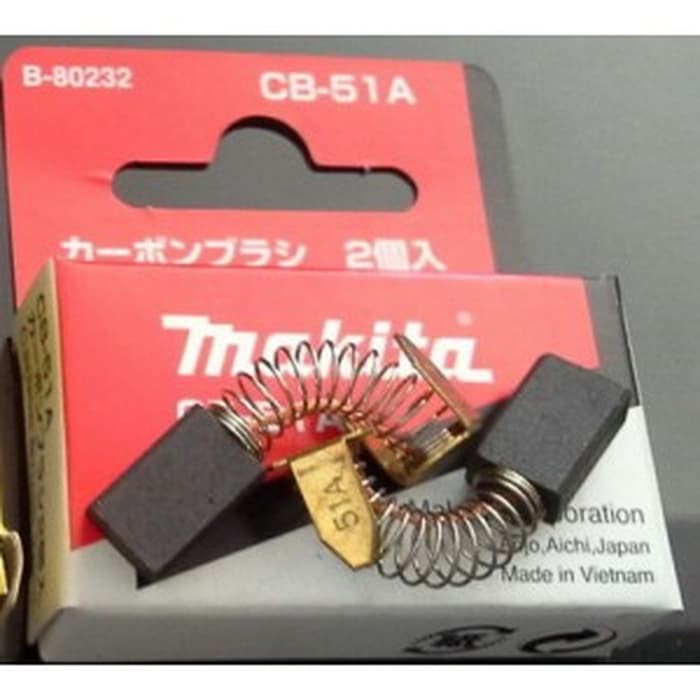 Carbon brush Makita CB 51A/CB51A Untuk Mesin Serut dll