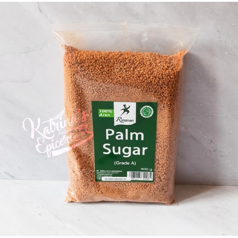 

Ricoman Palm sugar Grade A Gula Palem 400 Gram