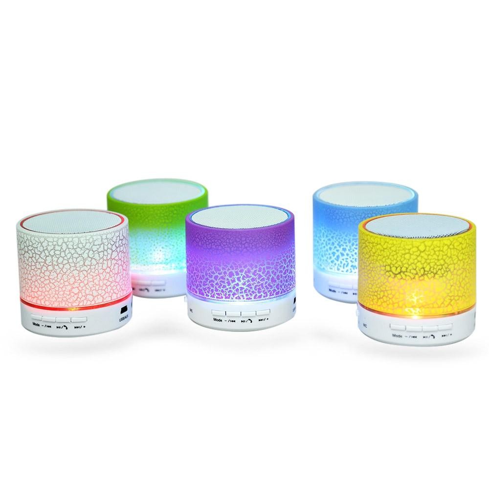 Speaker Mini Retak Glow LIGHT RGB FULL COLOUR LED