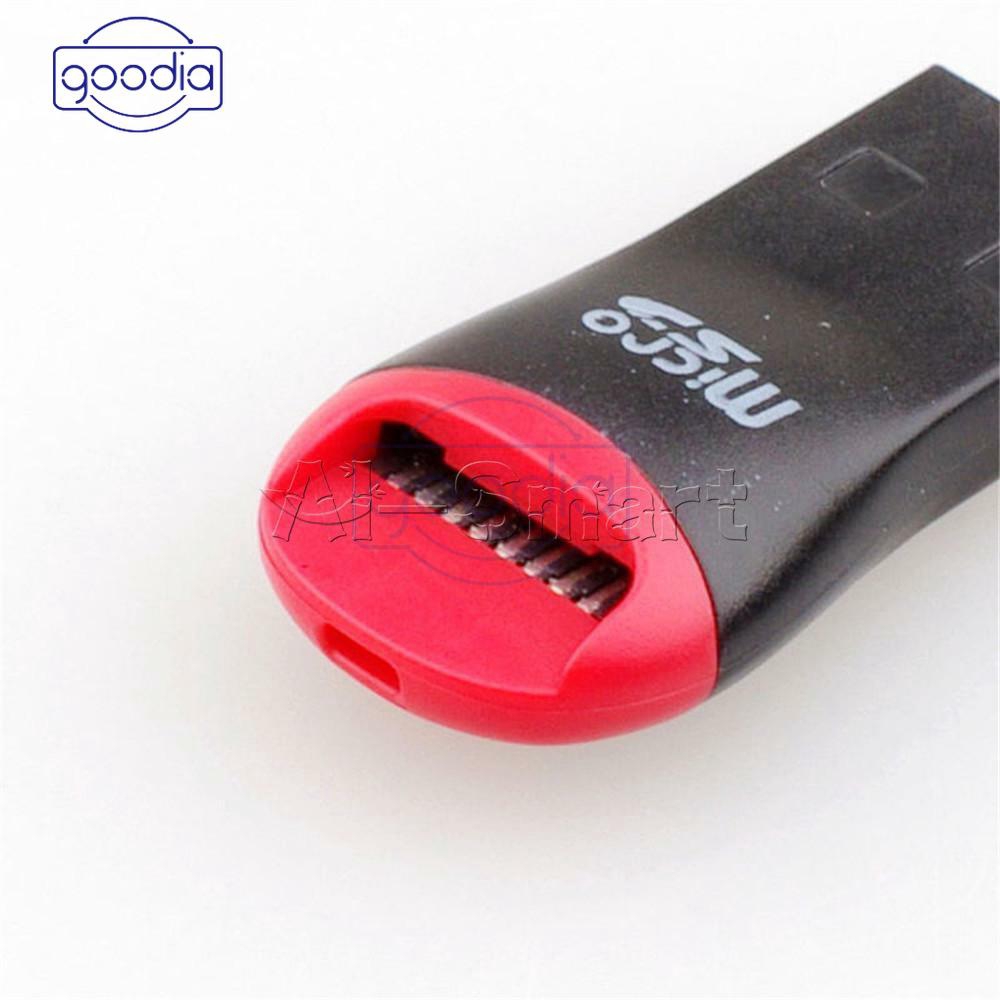 [IN STOCK/COD]  1PCS High Speed USB 2.0 Mini SDHC Micro SD T-Flash TF M2 Memory Card Reader AS