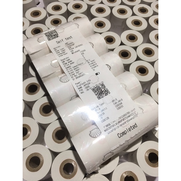 struk thermal cetak shell