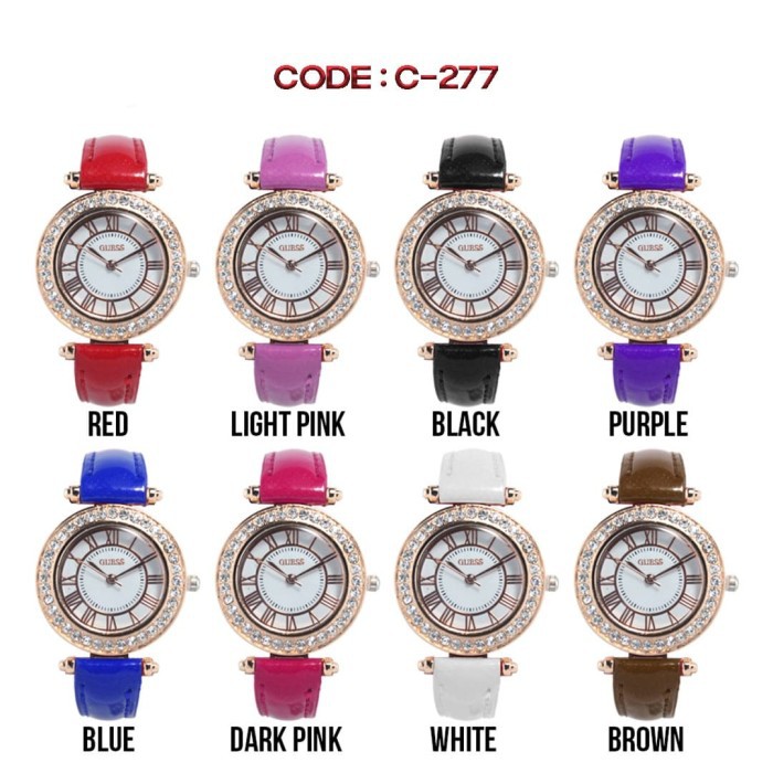 NEW Jam Tangan Wanita Mewah ANALOG Fashionable C-277