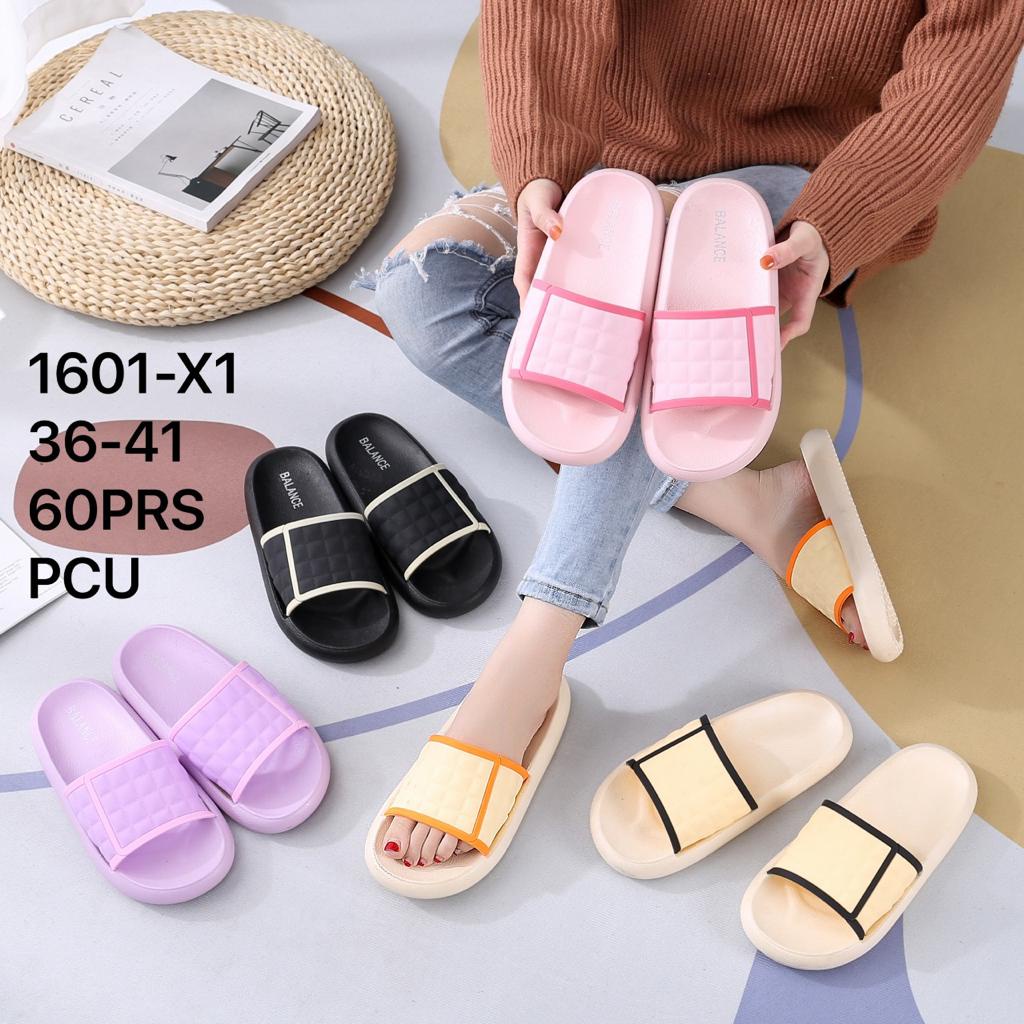 SANDAL JELLY SLOP WANITA DEWASA IMPORT MERK BALANCE 1601-x1 Outdoor PIA