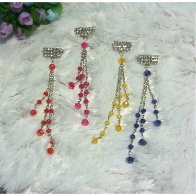 Bros dagu kristal renteng